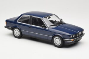 BMW 323i E30 Saturn Blue Minichamps 1:18 155026009 Metalas - nuotrauka 4 iš 6