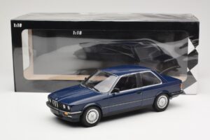 BMW 323i E30 Saturn Blue Minichamps 1:18 155026009 Metalas - nuotrauka 6 iš 6
