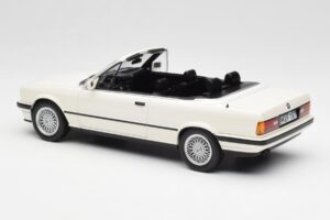 BMW 325i E30 Kabrioletas Alpine Baltas Norev 1:18 183213 Metalas - nuotrauka 5 iš 6