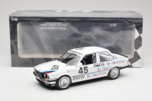 BMW 325i E30 #45 C. Danner / E. Rensing Linder Rennsport ETCC 1986 Minichamps 1:18 155862645 Metalas - nuotrauka 6 iš 6