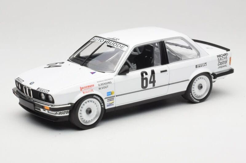 BMW 325i E30 #64 Auto Budde K. Oestreich / E. Rensing Winner 24 Hours Nürburgring 1986 Minichamps 1:18 155862664 Metalas