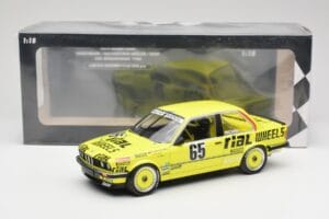 BMW 325i E30 #65 Auto Budde D. Hamelmann / K. Walterscheid 24 Hours Nürburgring 1986 Minichamps 1:18 155862665 Metalas - nuotrauka 6 iš 6