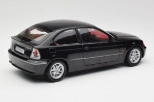 BMW 325Ti Compact E46 Juodas Kyosho 1:18 80430024440 Metalas - nuotrauka 3 iš 7