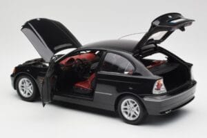 BMW 325Ti Compact E46 Juodas Kyosho 1:18 80430024440 Metalas - nuotrauka 4 iš 7
