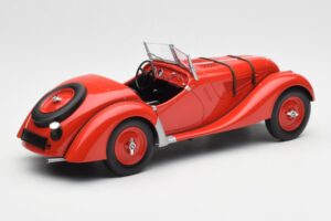 BMW 328 Raudonas Minichamps 1:18 155025031 Metalas - nuotrauka 2 iš 6