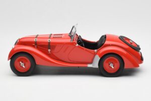 BMW 328 Raudonas Minichamps 1:18 155025031 Metalas - nuotrauka 3 iš 6