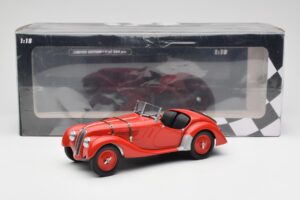 BMW 328 Raudonas Minichamps 1:18 155025031 Metalas - nuotrauka 6 iš 6