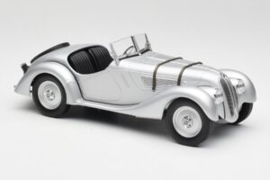 BMW 328 Sidabrinis Minichamps 1:18 155025030 Metalas - nuotrauka 4 iš 6