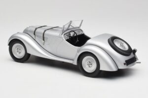 BMW 328 Sidabrinis Minichamps 1:18 155025030 Metalas - nuotrauka 5 iš 6