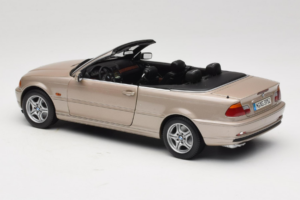 BMW 328i E46 Kabrioletas Sand Beige Metallic Kyosho 1:18 80430009756 Metalas - nuotrauka 8 iš 9