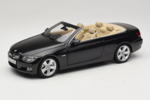BMW 335i E93 Kabrioletas Sapphire Black Kyosho 1:18 80430413375 Metalas