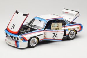 BMW 3.5 CSL #24 H. Stuck / S. Posey 12 Hours of Sebring 1975 Minichamps 1:18 80430139188 Metalas - nuotrauka 2 iš 8