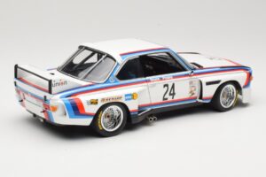 BMW 3.5 CSL #24 H. Stuck / S. Posey 12 Hours of Sebring 1975 Minichamps 1:18 80430139188 Metalas - nuotrauka 3 iš 8