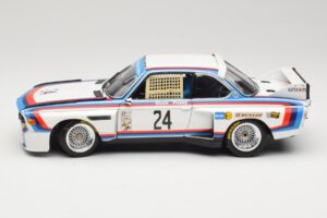 BMW 3.5 CSL #24 H. Stuck / S. Posey 12 Hours of Sebring 1975 Minichamps 1:18 80430139188 Metalas - nuotrauka 4 iš 8
