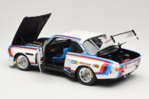 BMW 3.5 CSL #24 H. Stuck / S. Posey 12 Hours of Sebring 1975 Minichamps 1:18 80430139188 Metalas - nuotrauka 5 iš 8