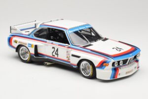 BMW 3.5 CSL #24 H. Stuck / S. Posey 12 Hours of Sebring 1975 Minichamps 1:18 80430139188 Metalas - nuotrauka 6 iš 8