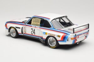 BMW 3.5 CSL #24 H. Stuck / S. Posey 12 Hours of Sebring 1975 Minichamps 1:18 80430139188 Metalas - nuotrauka 7 iš 8