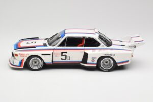 BMW 3.5 CSL E9 Gr.5 #5 K.W.M. Racing K. Miller / D. Cowart 6 Hours of Watkins Glen 1979 Minichamps 1:18 180792005 Metalas - nuotrauka 4 iš 8
