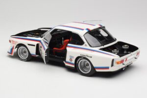 BMW 3.5 CSL E9 Gr.5 #5 K.W.M. Racing K. Miller / D. Cowart 6 Hours of Watkins Glen 1979 Minichamps 1:18 180792005 Metalas - nuotrauka 5 iš 8
