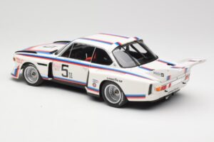 BMW 3.5 CSL E9 Gr.5 #5 K.W.M. Racing K. Miller / D. Cowart 6 Hours of Watkins Glen 1979 Minichamps 1:18 180792005 Metalas - nuotrauka 7 iš 8