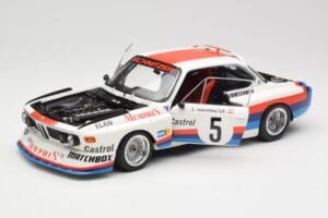 BMW 3.5 CSL E9 Gr.5 #5 S. Manhalter Winner Havirov Interseries 1977 Minichamps 1:18 180772005 Metalas - nuotrauka 2 iš 8