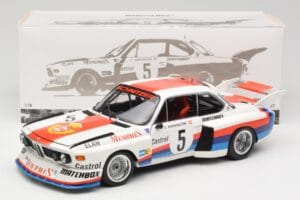 BMW 3.5 CSL E9 Gr.5 #5 S. Manhalter Winner Havirov Interseries 1977 Minichamps 1:18 180772005 Metalas - nuotrauka 8 iš 8