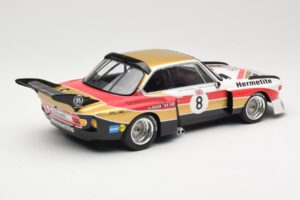 BMW 3.5 CSL E9 Hermetite #8 J. Fitzpatrick / T. Walkinshaw 1000 km Nurburgring 1976 Minichamps 1:18 155762608 Metalas - nuotrauka 2 iš 6