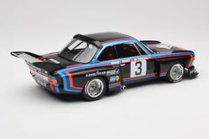 BMW 3.5 CSL E9 #3 A. de Fierlant / H. Grohs 6 Hours Silverstone 1976 Minichamps 1:18 155762603 Metalas - nuotrauka 2 iš 6