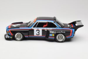 BMW 3.5 CSL E9 #3 A. de Fierlant / H. Grohs 6 Hours Silverstone 1976 Minichamps 1:18 155762603 Metalas - nuotrauka 3 iš 6