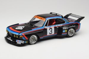 BMW 3.5 CSL E9 #3 A. de Fierlant / H. Grohs 6 Hours Silverstone 1976 Minichamps 1:18 155762603 Metalas