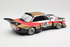 BMW 3.5 CSL E9 #45 Hermetite T. Walkinshaw / J. Fitzpatrick 24 Hours of Le Mans 1976 Minichamps 1:18 155762645 Metalas - nuotrauka 2 iš 6