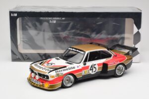 BMW 3.5 CSL E9 #45 Hermetite T. Walkinshaw / J. Fitzpatrick 24 Hours of Le Mans 1976 Minichamps 1:18 155762645 Metalas - nuotrauka 6 iš 6