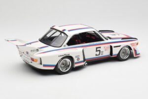 BMW 3.5 CSL E9 #5 K. Miller / D. Cowart 6 Hours of Watkins Glen 1979 Minichamps 1:18 155792605 Metalas - nuotrauka 2 iš 6