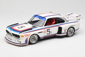 BMW 3.5 CSL E9 #5 K. Miller / D. Cowart 6 Hours of Watkins Glen 1979 Minichamps 1:18 155792605 Metalas