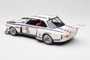 BMW 3.5 CSL E9 #5 K. Miller / D. Cowart 6 Hours of Watkins Glen 1979 Minichamps 1:18 155792605 Metalas - nuotrauka 5 iš 6