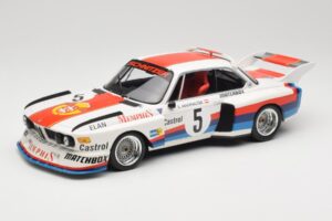BMW 3.5 CSL E9 #5 S. Manhalter Winner Havirov International 1977 Minichamps 1:18 155772605 Metalas