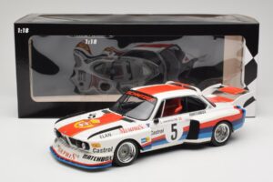 BMW 3.5 CSL E9 #5 S. Manhalter Winner Havirov International 1977 Minichamps 1:18 155772605 Metalas - nuotrauka 6 iš 6