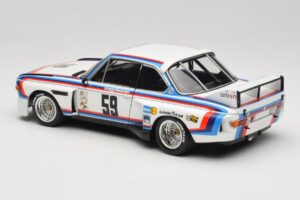 BMW 3.5 CSL E9 #59 P. Gregg Winner Daytona 24 Hours 1976 Minichamps 1:18 180762959 Metalas - nuotrauka 7 iš 8