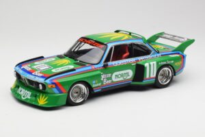 BMW 3.5 CSL E9 Schnitzer #10 D. Quester / R. Peterson 6 Hours Watkins Glen 1976 Minichamps 1:18 155762610 Metalas