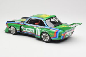 BMW 3.5 CSL E9 Schnitzer #10 D. Quester / R. Peterson 6 Hours Watkins Glen 1976 Minichamps 1:18 155762610 Metalas - nuotrauka 5 iš 6