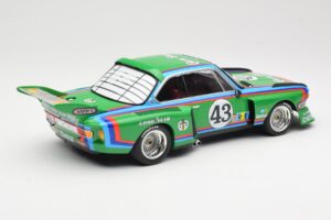 BMW 3.5 CSL E9 Schnitzer #43 D. Quester / A. Krebs 24 Hours of Le Mans 1976 Minichamps 1:18 155762643 Metalas - nuotrauka 2 iš 6