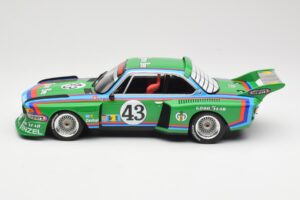 BMW 3.5 CSL E9 Schnitzer #43 D. Quester / A. Krebs 24 Hours of Le Mans 1976 Minichamps 1:18 155762643 Metalas - nuotrauka 3 iš 6