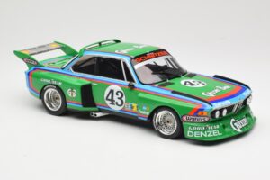 BMW 3.5 CSL E9 Schnitzer #43 D. Quester / A. Krebs 24 Hours of Le Mans 1976 Minichamps 1:18 155762643 Metalas - nuotrauka 4 iš 6