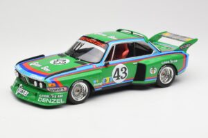 BMW 3.5 CSL E9 Schnitzer #43 D. Quester / A. Krebs 24 Hours of Le Mans 1976 Minichamps 1:18 155762643 Metalas