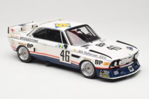 BMW 3.5 CSL E9 #46 Team Brock P. Brock / F. Muir / J. Aubriet 24 Hours of Le Mans 1976 Minichamps 1:18 153762646 Metalas - nuotrauka 4 iš 6