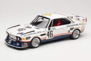 BMW 3.5 CSL E9 #46 Team Brock P. Brock / F. Muir / J. Aubriet 24 Hours of Le Mans 1976 Minichamps 1:18 153762646 Metalas