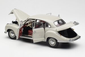 BMW 501 Cortina Pilkas AUTOart 1:18 80430393098 Metalas - nuotrauka 5 iš 8