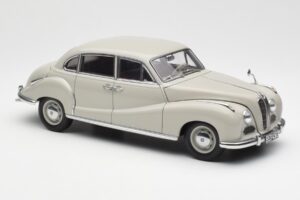 BMW 501 Cortina Pilkas AUTOart 1:18 80430393098 Metalas - nuotrauka 6 iš 8