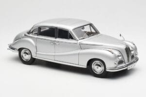 BMW 502 2.6 Luxus Super Sidabrinis AUTOart 1:18 70593 Metalas - nuotrauka 6 iš 8
