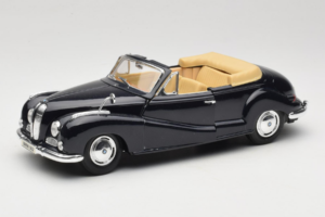 BMW 502 Kabrioletas Juodas Maisto 1:18 31817 Metalas